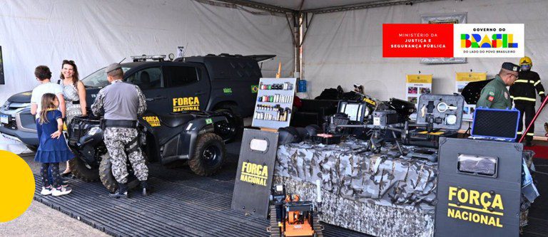 Semana da Pátria: exposição leva ao público veículos e equipamentos das forças de segurança