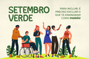 Setembro Verde: Ministério do Esporte lança campanha nacional contra o capacitismo