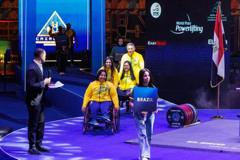 Com recorde de atletas, Brasil disputa Mundial de Halterofilismo 2025 no Cairo Com recorde de atletas, Brasil disputa Mundial de Halterofilismo 2025 no Cairo