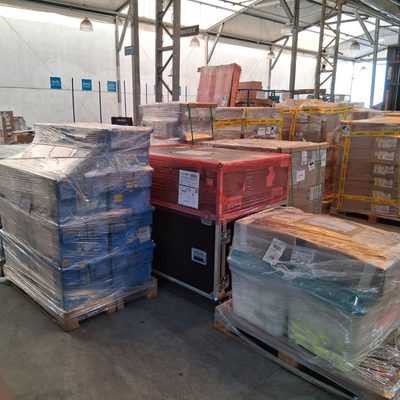 Bagagem diplomática: COP 30 recebe uma tonelada de materiais e equipamentos