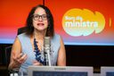 'Quando se fala em mudança climática, é preciso ciência, tecnologia e inovação', afirma ministra 'Quando se fala em mudança climática, é preciso ciência, tecnologia e inovação', afirma ministra
