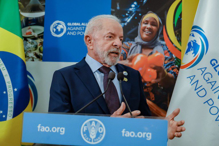 Lula celebra avanço por acordo de paz entre Israel e Palestina Lula celebra avanço por acordo de paz entre Israel e Palestina