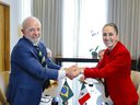 Lula e presidenta do México, Claudia Sheinbaum, conversam sobre cooperação