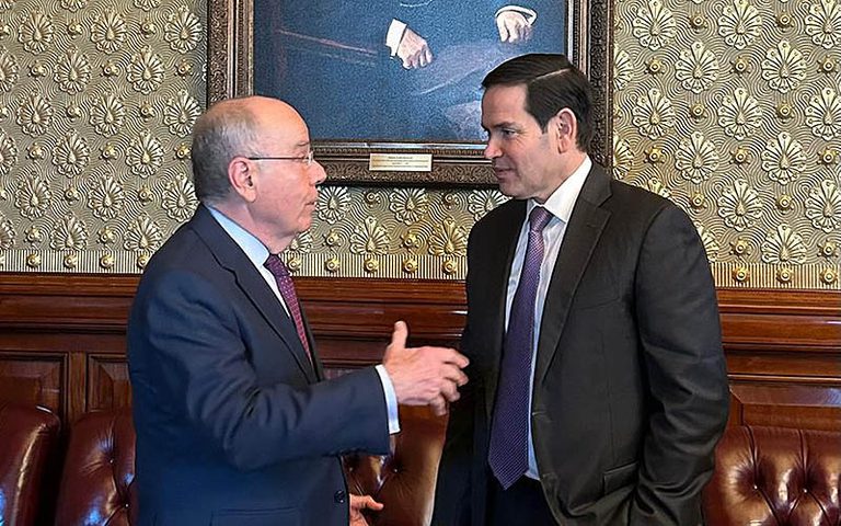 Mauro Vieira e Marco Rubio reafirmam interesse em reunião entre Lula e Trump Mauro Vieira e Marco Rubio reafirmam interesse em reunião entre Lula e Trump
