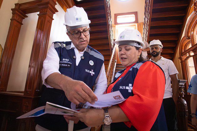 Ministro da Saúde visita obras do campus do Instituto Evandro Chagas em Belém Ministro da Saúde visita obras do campus do Instituto Evandro Chagas em Belém