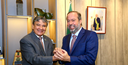 Alexandre Silveira e Wellington Dias afinam integração de bancos de dados ministeriais Alexandre Silveira e Wellington Dias afinam integração de bancos de dados ministeriais