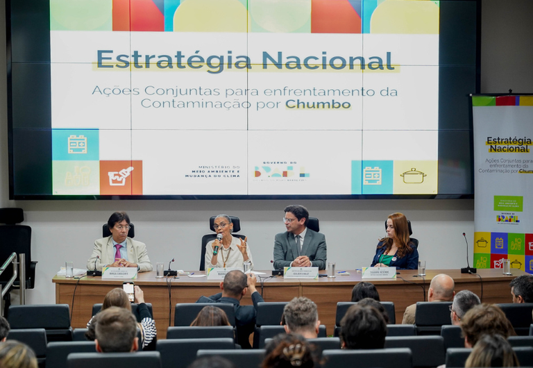 MMA anuncia estratégia nacional para eliminar exposição e contaminação por chumbo até 2030 MMA anuncia estratégia nacional para eliminar exposição e contaminação por chumbo até 2030