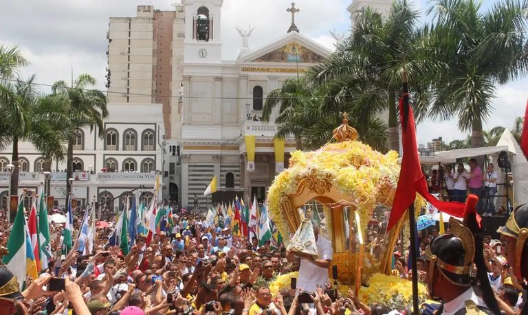Em parceria com o Ministério do Turismo, Canal Gov e TV Brasil transmitem, ao vivo, o Círio de Nazaré Em parceria com o Ministério do Turismo, Canal Gov e TV Brasil transmitem, ao vivo, o Círio de Nazaré