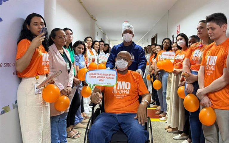 'Nova vida': paciente celebra transplante de medula em hospital federal do Maranhão