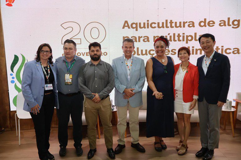 Brasil anuncia entrada na Iniciativa Global para as Algas Marinhas durante painel na COP 30