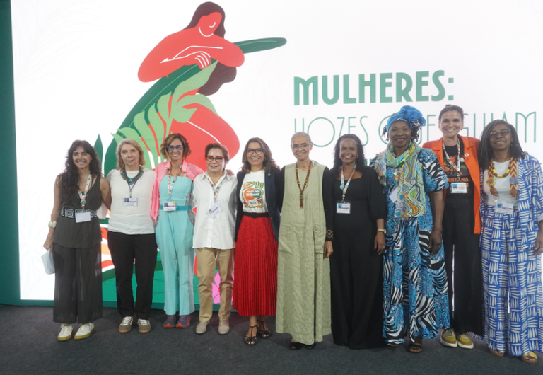 'Contribuição das mulheres é essencial para um novo padrão civilizatório', diz Marina Silva na COP 30