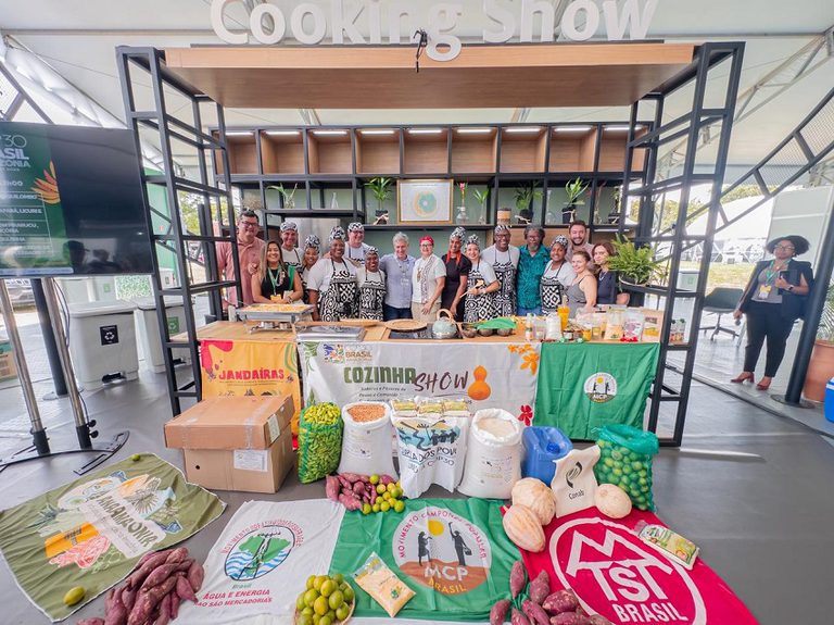 Doação de 18 toneladas de alimentos a cozinhas solidárias do Pará são entregues na AgriZone