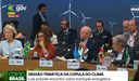 A líderes globais, Lula destaca urgência da transição energética contra a mudança do clima