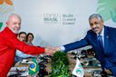 Lula se encontra com o presidente do Banco Africano de Desenvolvimento, Sidi Ould Tah