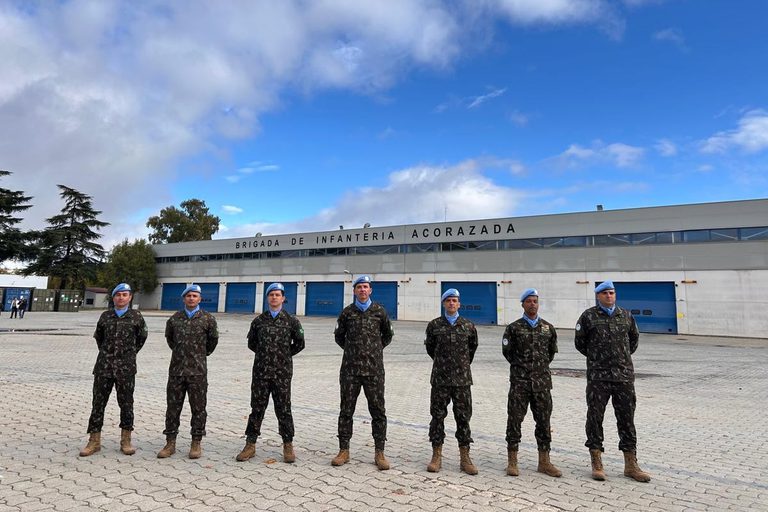 Militares do Exército finalizam preparação para Missão de Paz da ONU no Líbano