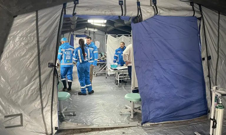 Governo Federal envia Força Nacional do SUS ao Paraná após tornado que atingiu o Rio Bonito do Iguaçu