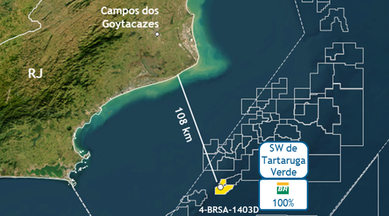 A 743 metros de profundidade, Petrobras descobre nova reserva na Bacia de Campos