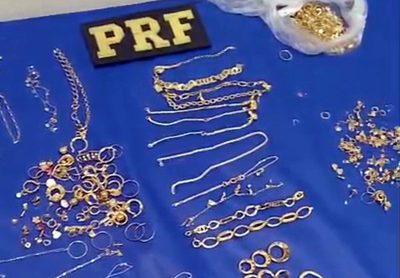 PRF e Polícia Civil do RJ recuperam joias furtadas e prendem quadrilha
