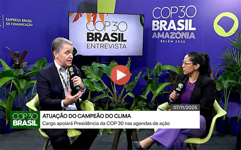 União de agentes privados e públicos pode acelerar meta climática, diz Campeão do Clima