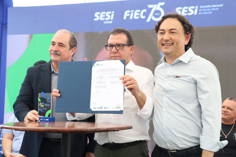 No Ceará, Governo e Sesi firmam nova etapa na oferta de 25 mil vagas de qualificação