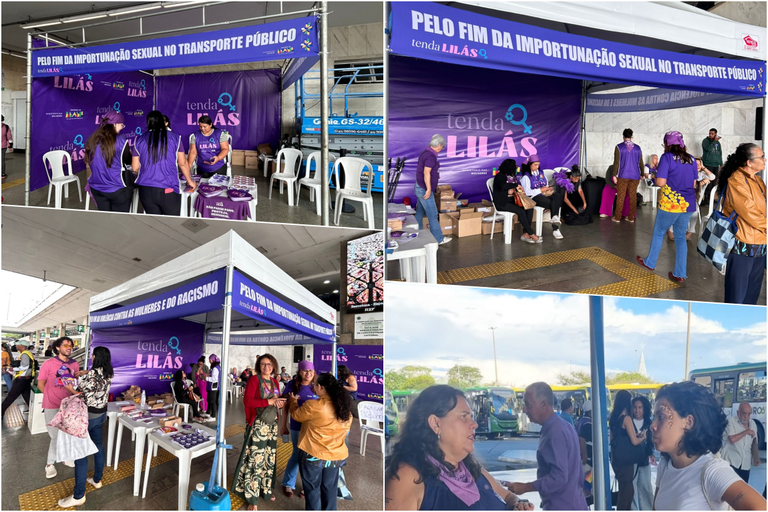 MDS e Ministério das Mulheres unidos na Tenda Lilás em defesa da autonomia feminina