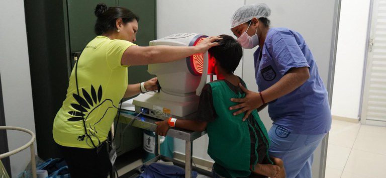 Ministério da Saúde realiza cirurgias oftalmológicas em indígenas do Vale do Javari