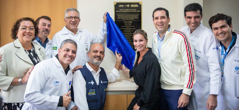 Ministro da Saúde inaugura instalações nos hospitais do Andaraí e Cardoso Fontes