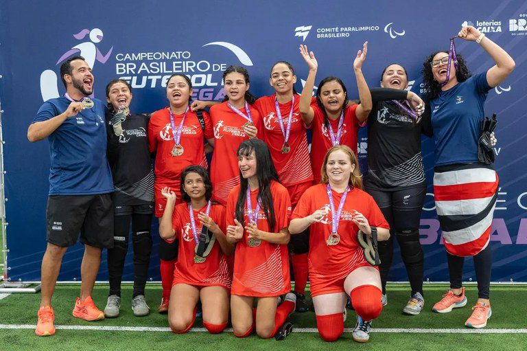 Nordeste conquista título do primeiro Campeonato Brasileiro de Futebol de Cegas