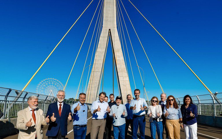 Ponte da Integração inaugura novo corredor logístico entre Brasil e Paraguai