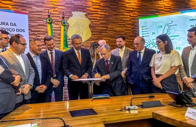 Com início de dois lotes, Transnordestina segue para conclusão em solo cearense