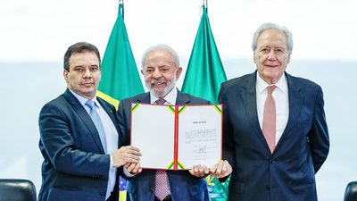 Presidente Lula empossa novo ministro da Justiça e Segurança Pública, Wellington César Lima e Silva