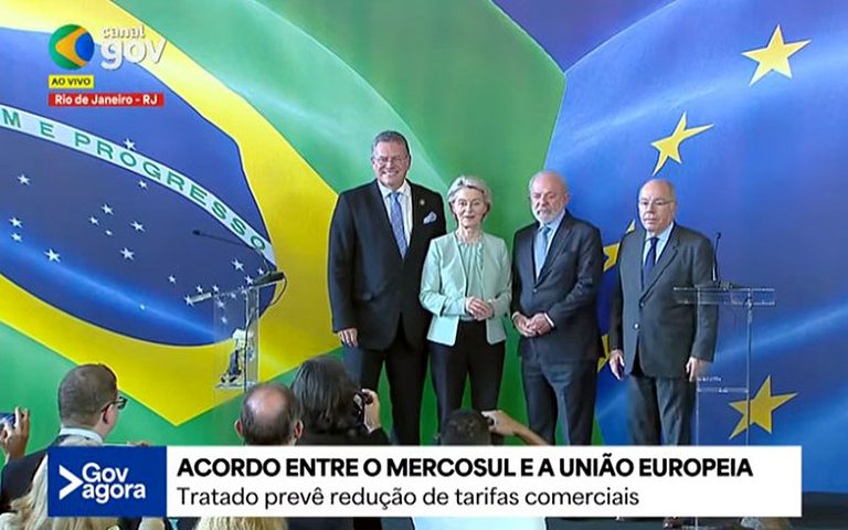 Presidentes da Comissão Europeia e Conselho Europeu se reúnem com Lula. Assista