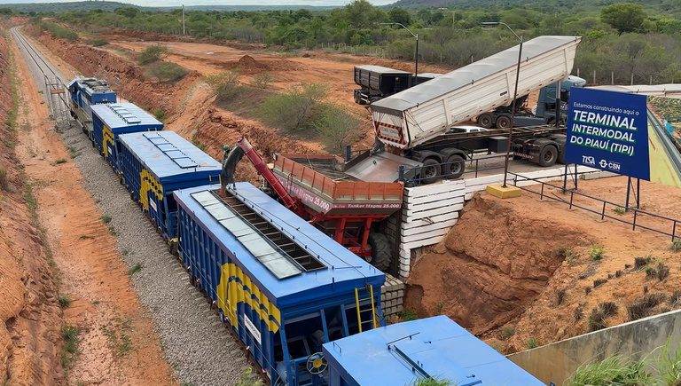 Transnordestina transporta 946 toneladas de sorgo em segundo teste operacional