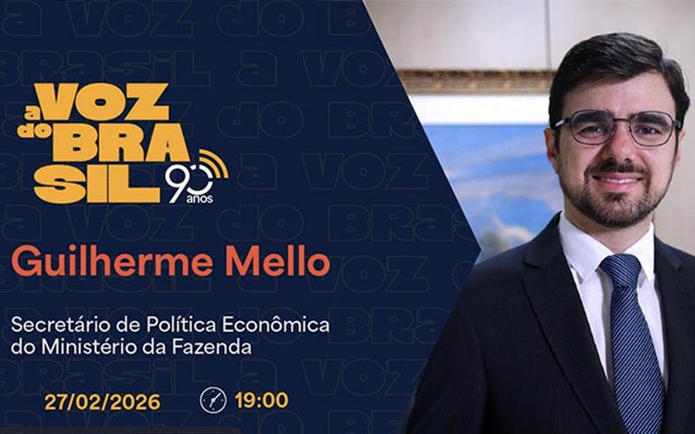 A Voz do Brasil detalha dados sobre a economia brasileira em 2025 e previsões para 2026 nesta sexta