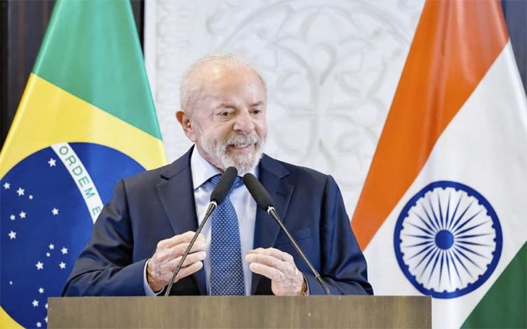‘É importante mostrar ao mundo o momento do Brasil’, diz Lula, em despedida da Índia