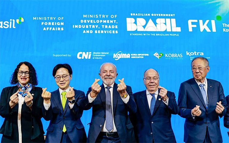 Lula em Fórum Empresarial Brasil-Coreia do Sul: 'Confiança e cooperação valem a pena'