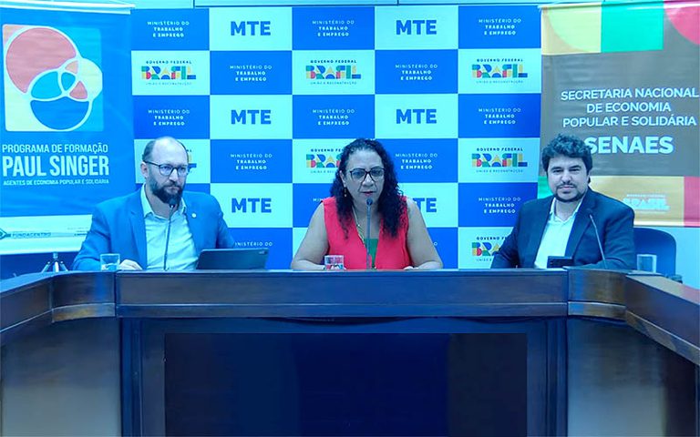 Ministério do Trabalho apresenta prioridades da economia solidária para 2026