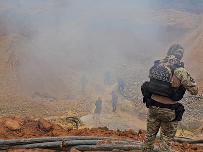 Polícia Federal e Funai combatem garimpo ilegal na Terra Indígena Kayapó