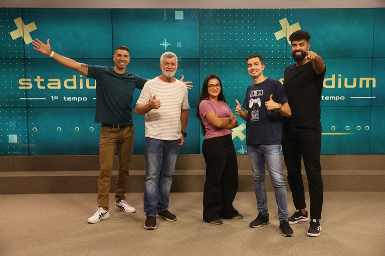 Programa Stadium 1º Tempo completa 500 edições na TV Brasil