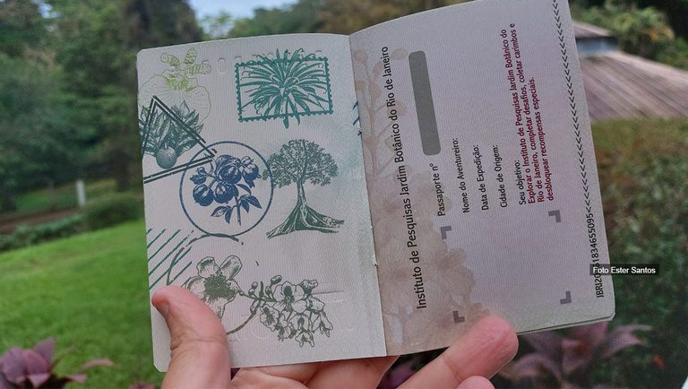 Passaporte do Jardim Botânico do Rio convida visitantes a uma nova jornada