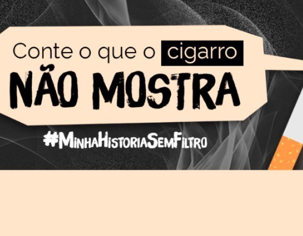 Minha História Sem Filtro: conte sua experiência sobre os desafios de parar de fumar