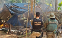 PF e Ibama combatem garimpo ilegal em terra indígena