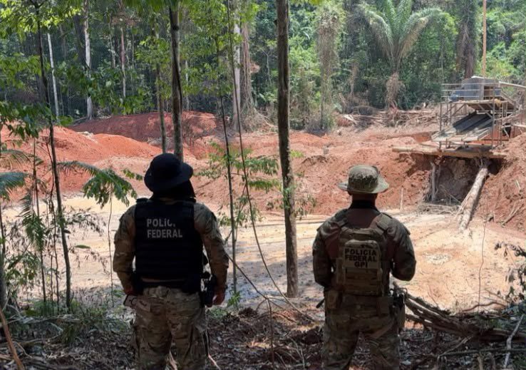 Operação fecha pontos de garimpo ilegal na Terra Indígena Munduruku