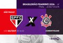 Neste sábado, TV Brasil transmite finalíssima entre São Paulo e Corinthians